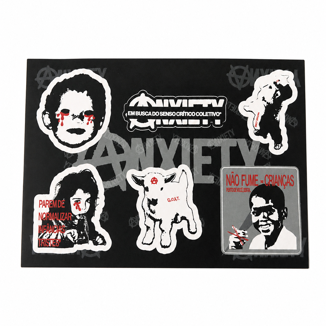 PACK DE ADESIVOS PROTEJA AS CRIANÇAS*