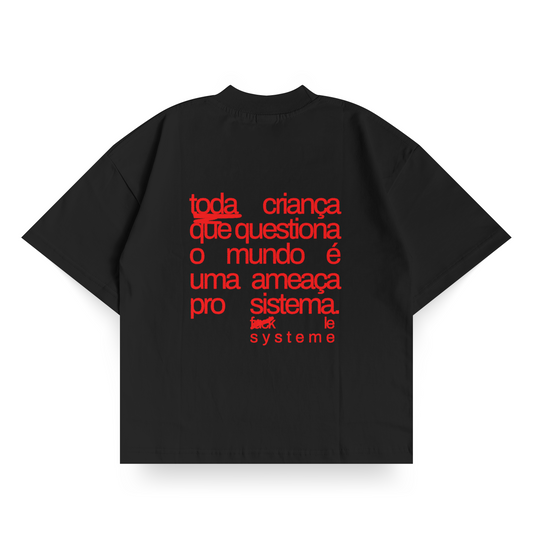 CRIANÇA RADICAL BOXY TEE