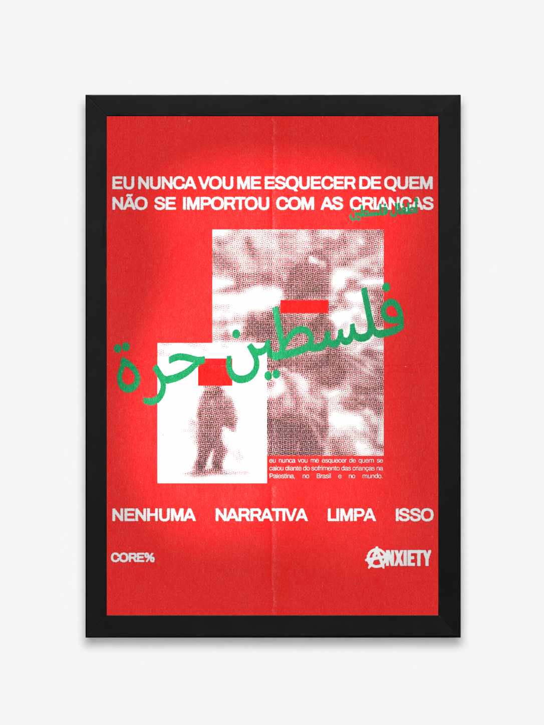 POSTER NUNCA VOU ME ESQUECER 🇵🇸