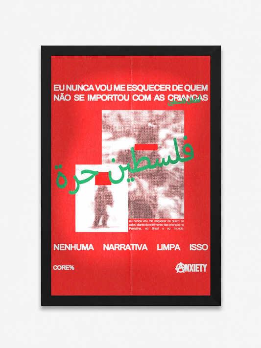 POSTER NUNCA VOU ME ESQUECER 🇵🇸