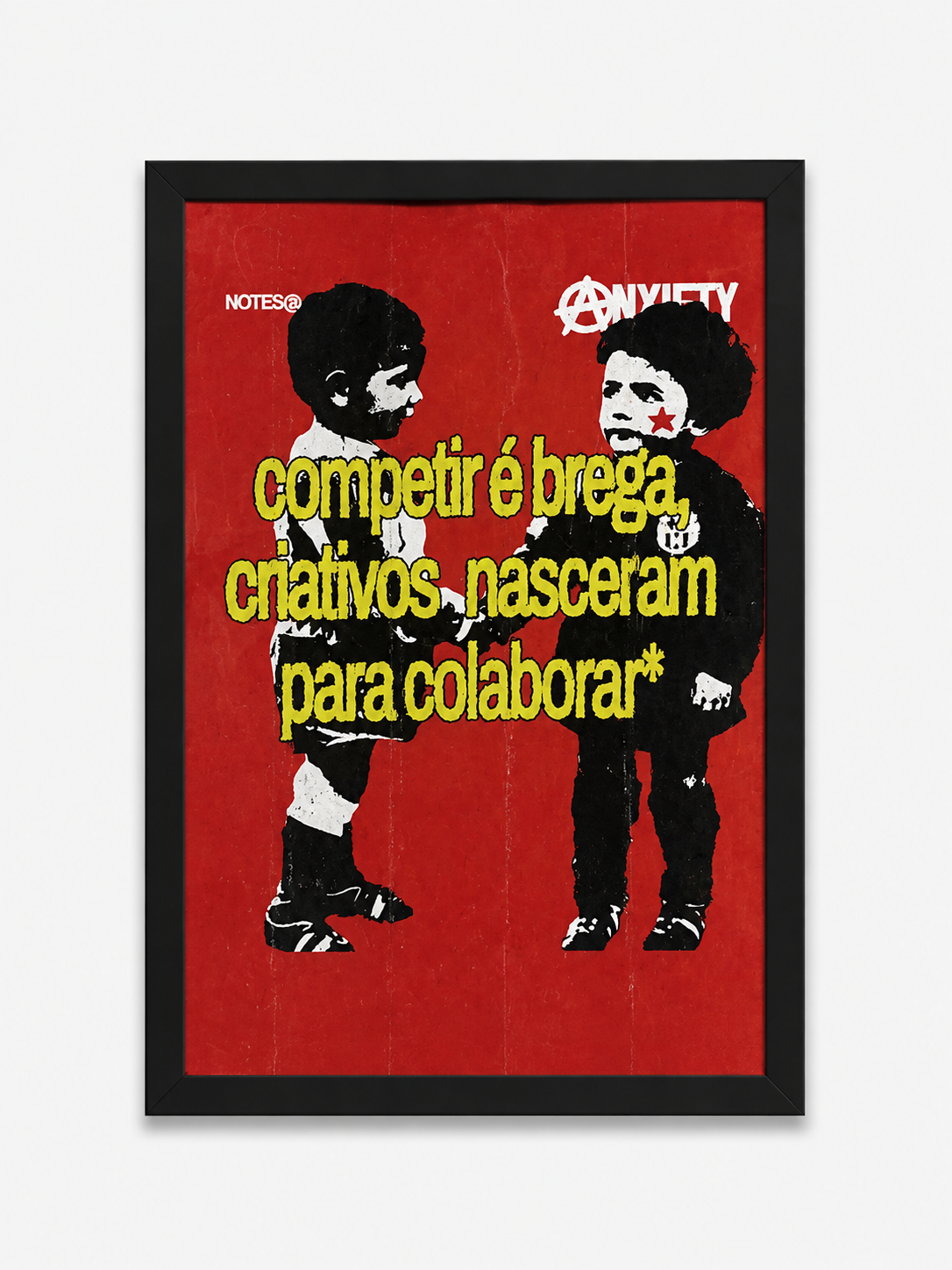 POSTER COMPETIR É BREGA