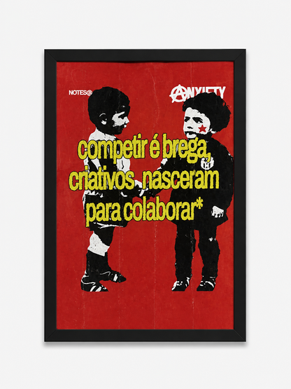 POSTER COMPETIR É BREGA