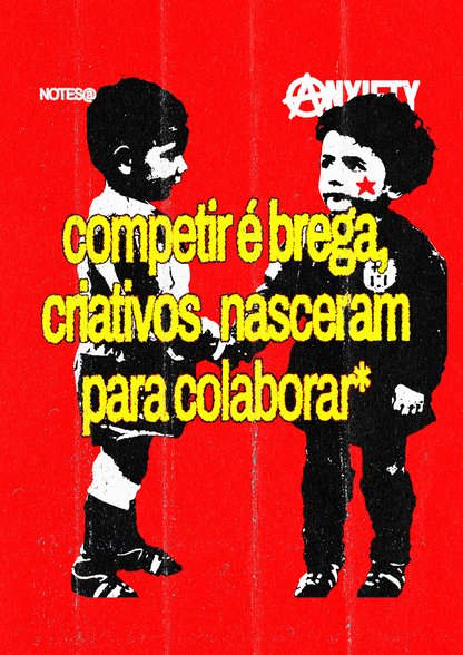 POSTER COMPETIR É BREGA