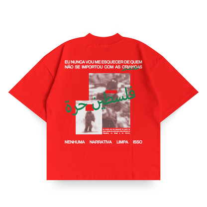 EU NUNCA VOU ME ESQUECER OVERSIZED TEE