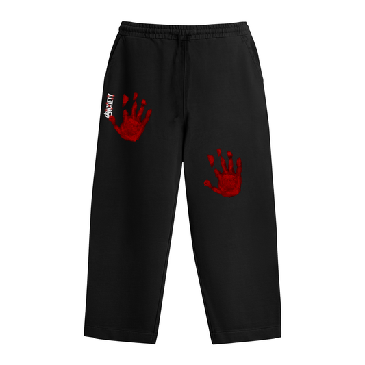 SANGUE OU TINTA? CALÇA MOLETOM (OVERSIZED)