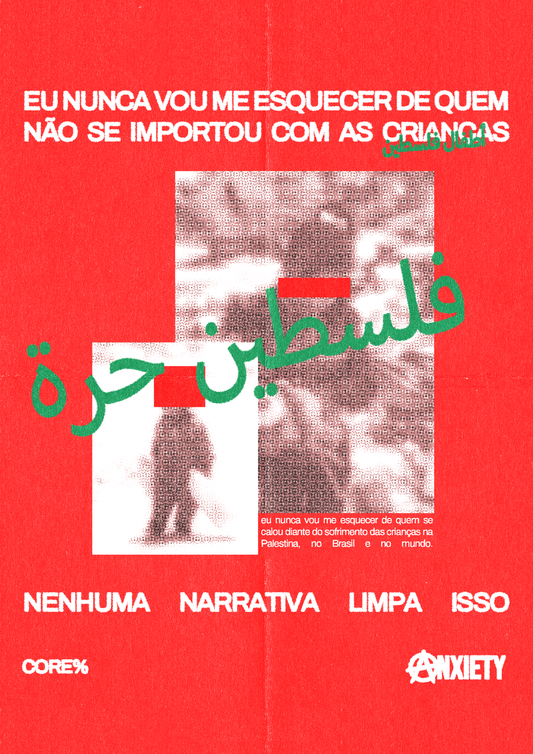 POSTER NUNCA VOU ME ESQUECER 🇵🇸